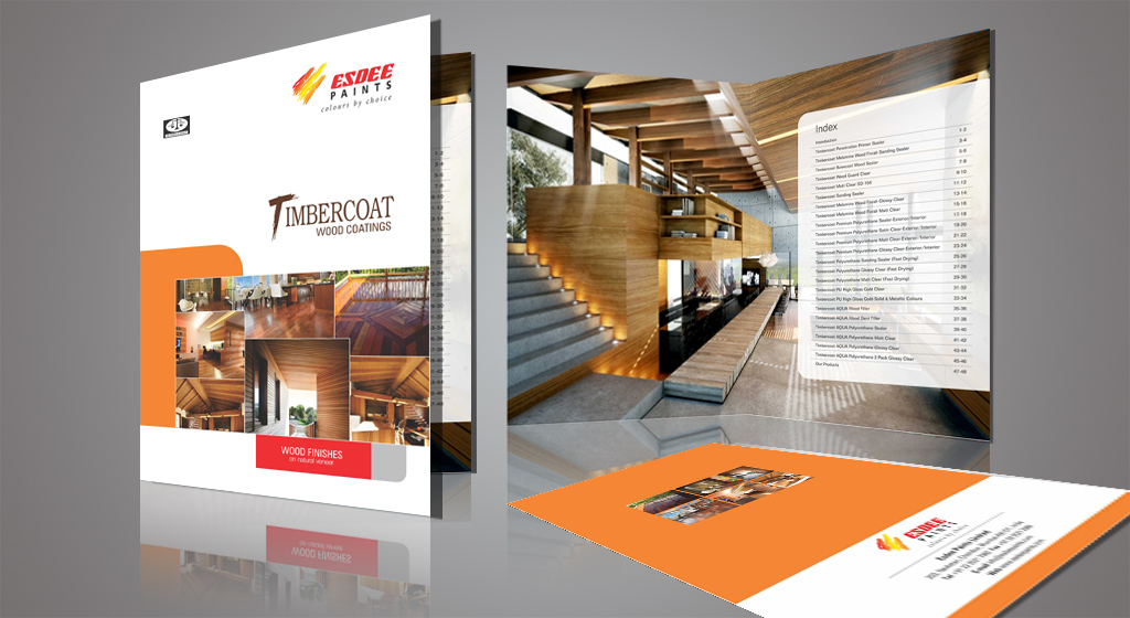 Brochure Design for Esdee Paints